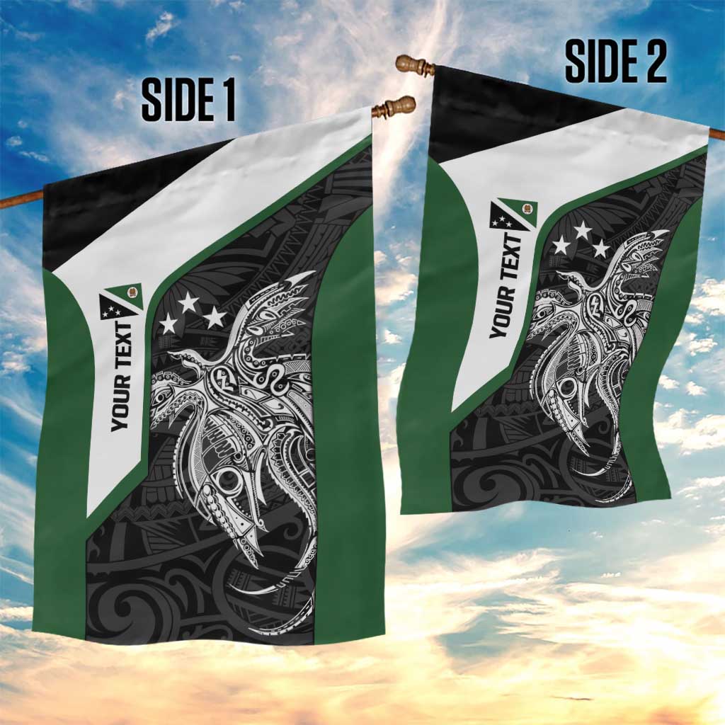 Personalised PNG Western Highlands Province Garden Flag Bird of Paradise Tattoo Flag Motif LT9 - Polynesian Pride
