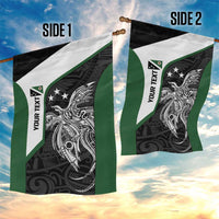 Personalised PNG Western Highlands Province Garden Flag Bird of Paradise Tattoo Flag Motif LT9 - Polynesian Pride