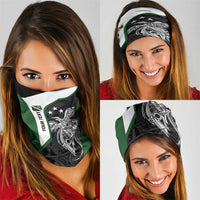 Personalised PNG Western Highlands Province Neck Gaiter Bird of Paradise Tattoo Flag Motif LT9 - Polynesian Pride