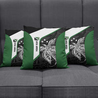 Personalised PNG Western Highlands Province Pillow Cover Bird of Paradise Tattoo Flag Motif LT9 - Polynesian Pride