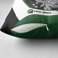 Personalised PNG Western Highlands Province Pillow Cover Bird of Paradise Tattoo Flag Motif LT9 - Polynesian Pride