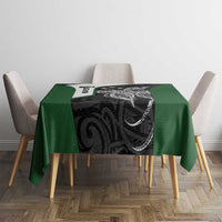Personalised PNG Western Highlands Province Tablecloth Bird of Paradise Tattoo Flag Motif LT9 - Polynesian Pride