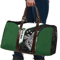 Personalised PNG Western Highlands Province Travel Bag Bird of Paradise Tattoo Flag Motif LT9 - Polynesian Pride
