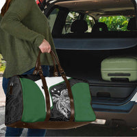 Personalised PNG Western Highlands Province Travel Bag Bird of Paradise Tattoo Flag Motif LT9 - Polynesian Pride