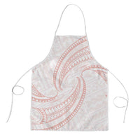 White Sunday Lotu Tamaiti Apron Polynesian Wave Pastel Blush LT9 Blush - Polynesian Pride