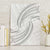 White Sunday Lotu Tamaiti Canvas Wall Art Polynesian Wave Pastel Gray - Polynesian Pride