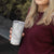 White Sunday Lotu Tamaiti Tumbler Cup Polynesian Wave Pastel Gray - Polynesian Pride