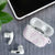 White Sunday Lotu Tamaiti AirPods Case Polynesian Wave Pastel Mauve - Polynesian Pride