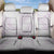 White Sunday Lotu Tamaiti Back Car Seat Cover Polynesian Wave Pastel Mauve - Polynesian Pride