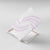 White Sunday Lotu Tamaiti Canvas Wall Art Polynesian Wave Pastel Mauve - Polynesian Pride