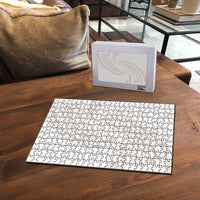 White Sunday Lotu Tamaiti Puzzle Polynesian Wave Pastel Nude - Polynesian Pride