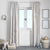 White Sunday Lotu Tamaiti Window Curtain Polynesian Wave Pastel Nude - Polynesian Pride