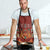 Oxblood Batik Papua-inspired Pattern Apron - Polynesian Pride