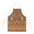 Terracotta Batik Papua-inspired Pattern Apron - Polynesian Pride