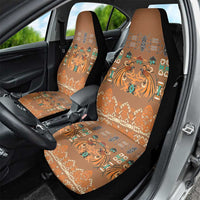 Terracotta Batik Papua-inspired Pattern Car Seat Cover - Polynesian Pride