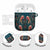Dark Cyan Blue Bird of Batik Papua AirPods Case Exotic Natural Wealth of Papua - Polynesian Pride