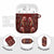 Oxblood Bird of Batik Papua AirPods Case Exotic Natural Wealth of Papua - Polynesian Pride
