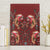Oxblood Bird of Batik Papua Canvas Wall Art Exotic Natural Wealth of Papua - Polynesian Pride