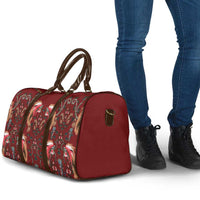 Oxblood Bird of Batik Papua Travel Bag Exotic Natural Wealth of Papua LT9 - Polynesian Pride