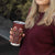 Oxblood Bird of Batik Papua Tumbler Cup Exotic Natural Wealth of Papua - Polynesian Pride
