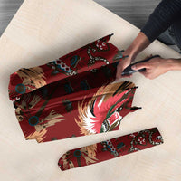 Oxblood Bird of Batik Papua Umbrella Exotic Natural Wealth of Papua LT9 - Polynesian Pride