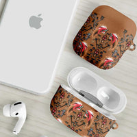 Terracotta Bird of Batik Papua AirPods Case Exotic Natural Wealth of Papua LT9 - Polynesian Pride