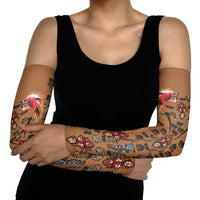 Terracotta Bird of Batik Papua Arm Sleeves Exotic Natural Wealth of Papua LT9 - Polynesian Pride
