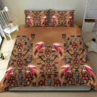 Terracotta Bird of Batik Papua Bedding Set Exotic Natural Wealth of Papua LT9 - Polynesian Pride