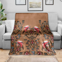Terracotta Bird of Batik Papua Blanket Exotic Natural Wealth of Papua LT9 - Polynesian Pride