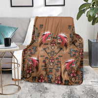 Terracotta Bird of Batik Papua Blanket Exotic Natural Wealth of Papua LT9 - Polynesian Pride