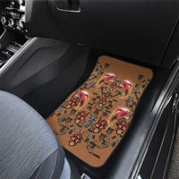 Terracotta Bird of Batik Papua Car Mats Exotic Natural Wealth of Papua LT9 - Polynesian Pride