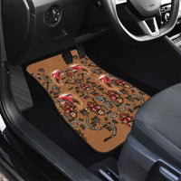 Terracotta Bird of Batik Papua Car Mats Exotic Natural Wealth of Papua LT9 - Polynesian Pride