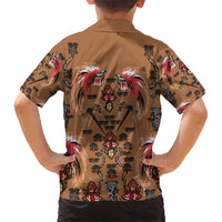 Terracotta Bird of Batik Papua Hawaiian Shirt Exotic Natural Wealth of Papua LT9 - Polynesian Pride