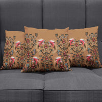 Terracotta Bird of Batik Papua Pillow Cover Exotic Natural Wealth of Papua LT9 - Polynesian Pride