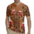 Terracotta Bird of Batik Papua Rugby Jersey Exotic Natural Wealth of Papua - Polynesian Pride