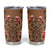 Terracotta Bird of Batik Papua Tumbler Cup Exotic Natural Wealth of Papua - Polynesian Pride