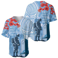 FSM Verterans Day Baseball Jersey Their Lives Your Freedom LT9 - Polynesian Pride