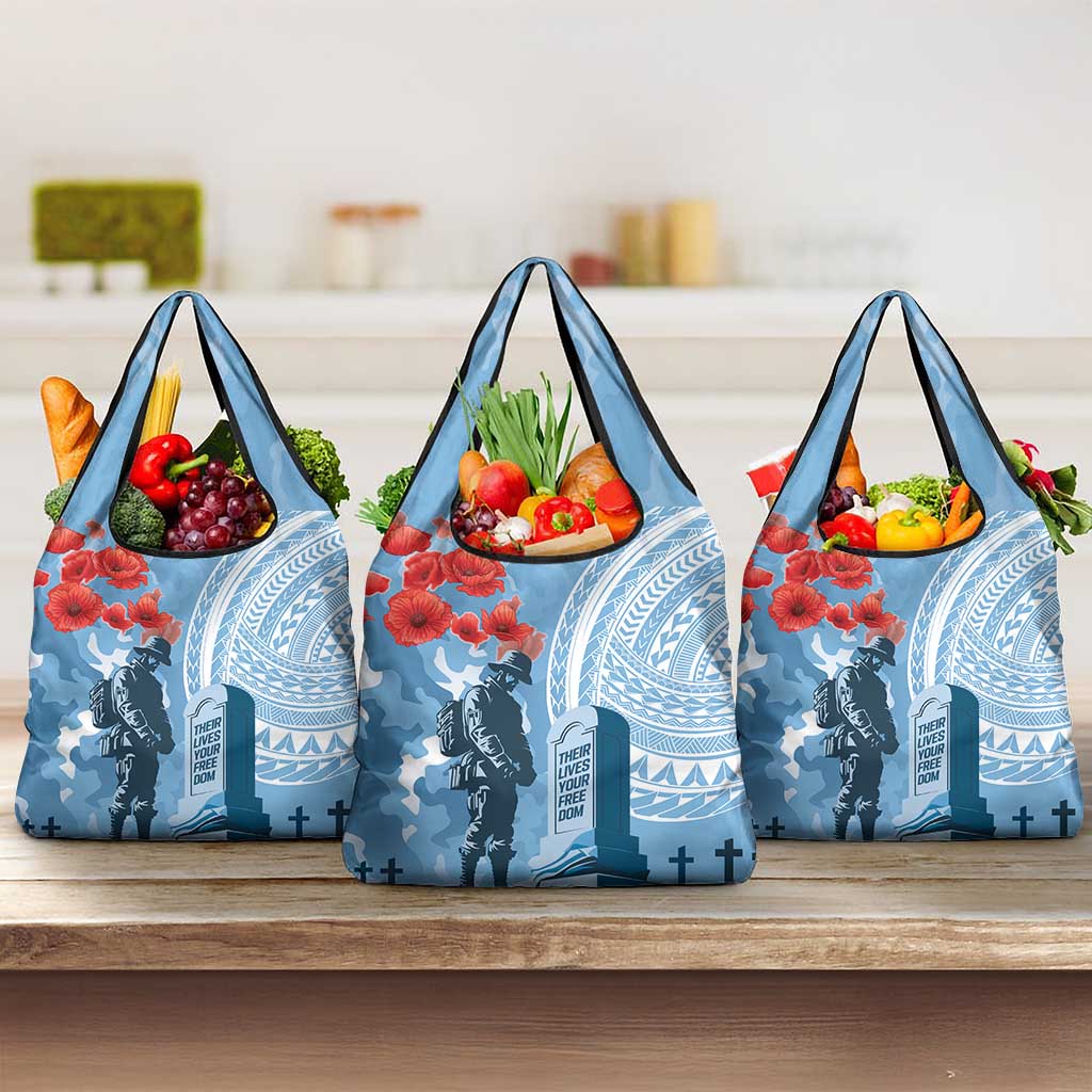 FSM Verterans Day Grocery Bag Their Lives Your Freedom