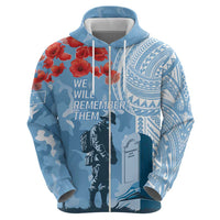 FSM Verterans Day Hoodie Their Lives Your Freedom LT9 - Polynesian Pride