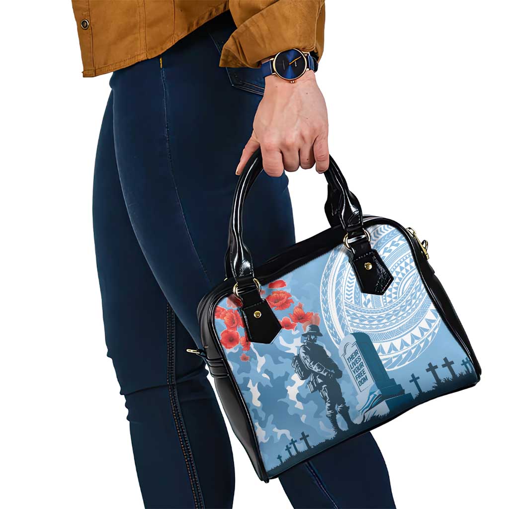 FSM Verterans Day Shoulder Handbag Their Lives Your Freedom LT9 - Polynesian Pride