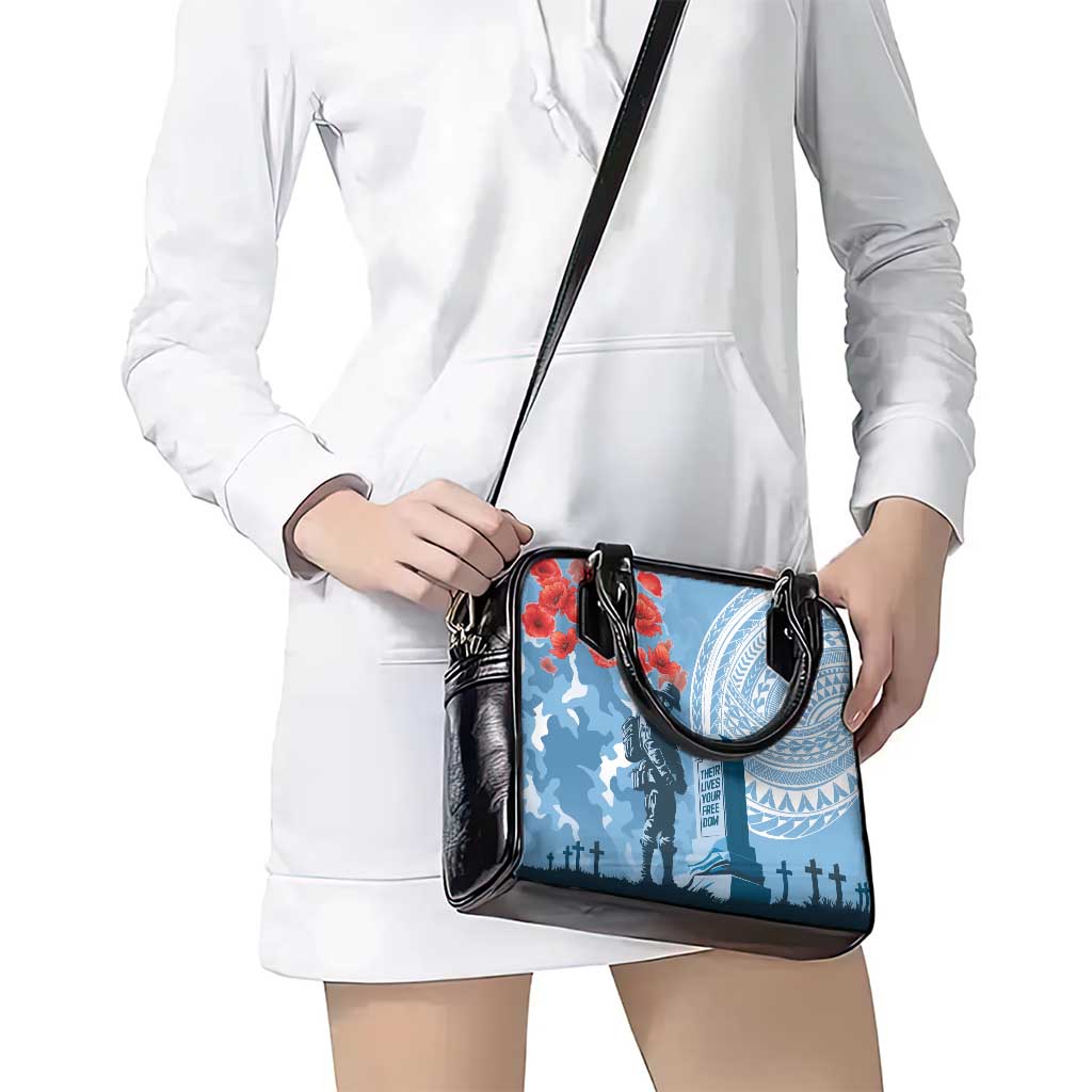 FSM Verterans Day Shoulder Handbag Their Lives Your Freedom LT9 - Polynesian Pride