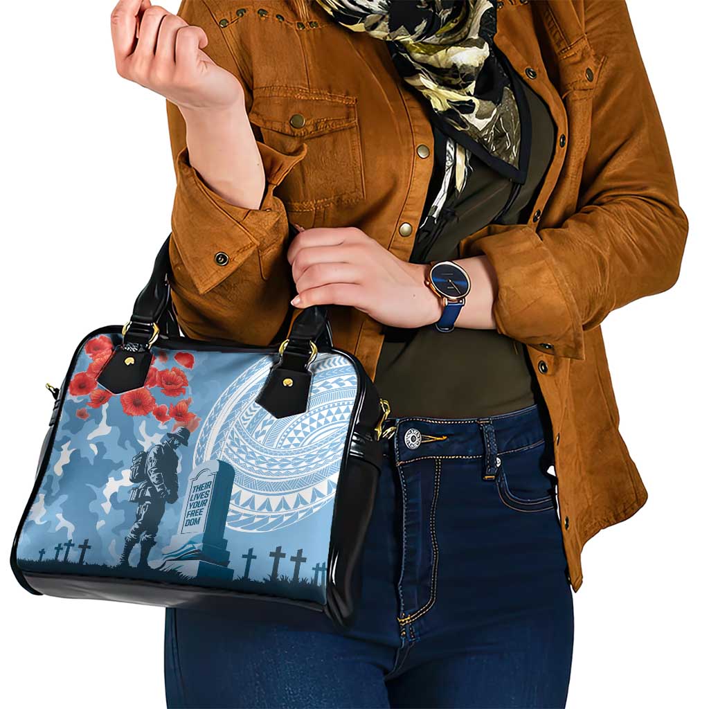 FSM Verterans Day Shoulder Handbag Their Lives Your Freedom LT9 - Polynesian Pride
