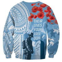 FSM Verterans Day Sweatshirt Their Lives Your Freedom LT9 - Polynesian Pride