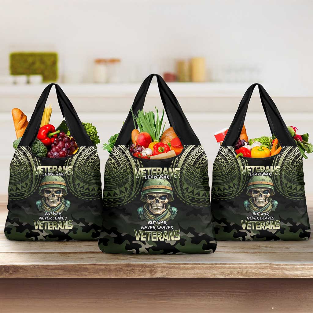 Veterans Day Grocery Bag War Never Leaves A Veteran Proud Military