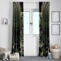 Veterans Day Window Curtain War Never Leaves A Veteran Proud Military LT9 - Polynesian Pride