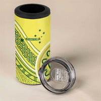 Custom Cricket AUNZ Spirit 4 in 1 Can Cooler Tumbler Aussie New Zealand Retro Edition LT9 - Polynesian Pride