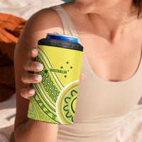 Custom Cricket AUNZ Spirit 4 in 1 Can Cooler Tumbler Aussie New Zealand Retro Edition LT9 - Polynesian Pride