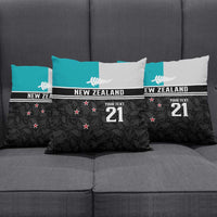 Custom NZ Cricket Pride Pillow Cover Silver Fern Fan Supporter Apparel LT9 - Polynesian Pride