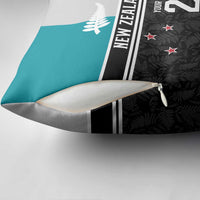Custom NZ Cricket Pride Pillow Cover Silver Fern Fan Supporter Apparel LT9 - Polynesian Pride