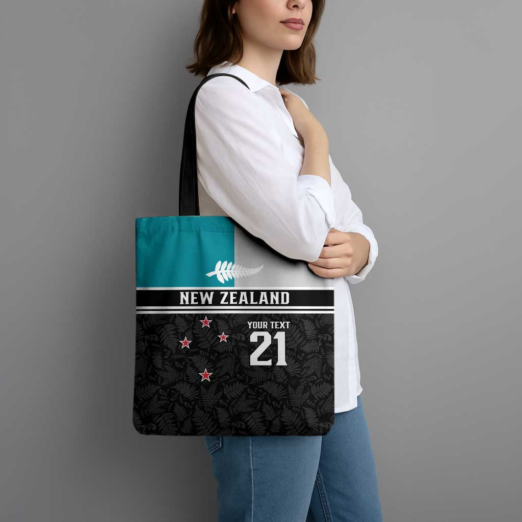 Custom NZ Cricket Pride Tote Bag Silver Fern Fan Supporter Apparel LT9 - Polynesian Pride